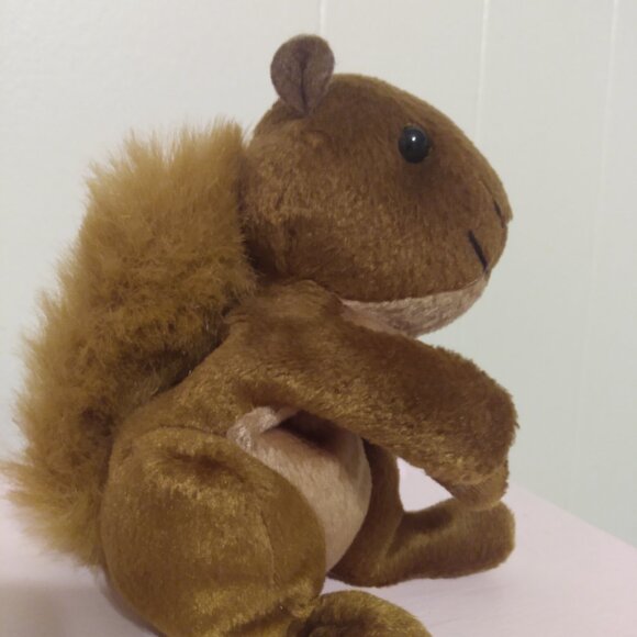 Beanbag Plush Zangeen stuffed squirrel toy - Picture 1 of 4